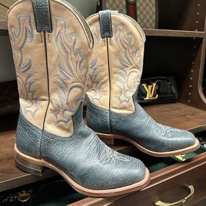 Womens Boulet Cowboy Boots Size 38